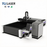 Machine de découpe laser à fibre automatique CNC AI TLI 4020 3000W, découpeuse industrielle de métaux pour la fabrication d'acier inoxydable et d'acier au carbone