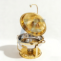 Chauffe-plat professionnel Lefeng 9L Or/Argent à contrôle automatique de la température (85-100°C) avec couvercle suspendu – Meilleures ventes