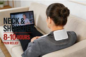 Patches Térmicos Autoaquecedores para Pescoço e Ombros |   Aquecimento Profundo por 6, 10 e 12 Horas |   Alívio da Dor Muscular |   Fabricante OEM - Product Image 4