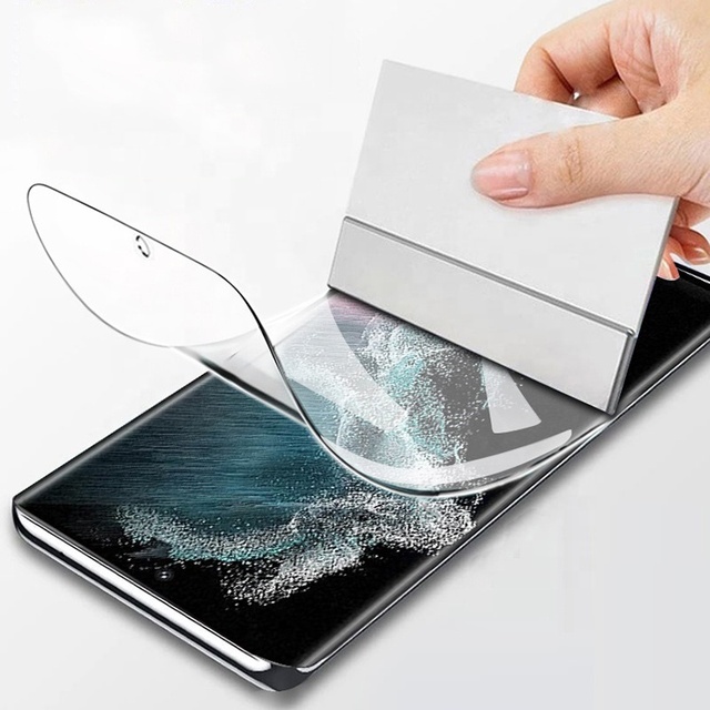 TPU Screen Protector Film Hydrogel Factory Wholesale Ultra Silk for Iphone 15 15 Pro 15 Pro 15 Pro Max 16 17 18 Series