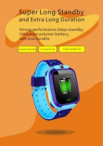 Montre connectée Q12 pour enfants, étanche, avec positionnement SOS, bon prix, bonne qualité, 2022 - Product Image 5