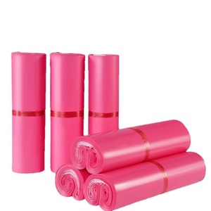 Chuang Lijie Waterproof Courier <b>Bag</b> Rose Red <b>Polyethylene</b> Self Sealing Mailing <b>Bag</b> For Express Packaging - Product Image 4