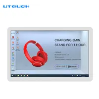 Custom 50/55/65 Inch 3D Lcd Showcase Reclame Flexibele Transparante Display Box Met Capacitieve Touchscreen