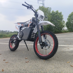 Potente Motocicleta Todoterreno de 3500W para Adultos, Motocicleta Rápida de 72V con Velocidad Máxima de 90km/h y Autonomía de 90km - Product Image 4