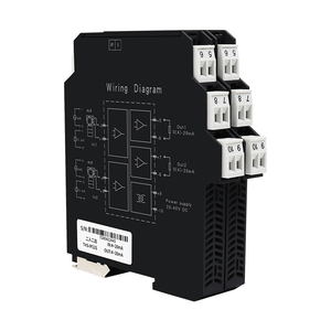 Aislador de señal de control industrial, distribuidor de corriente de &lt;span class=keywords&gt;&lt;strong&gt;4&lt;/strong&gt;&lt;/span&gt;-20Ma con entrada y salida analógicas antiinterferencias, 1 unidad - Product Image 6