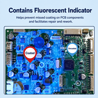 Revêtement Conforme en Silicone pour l'Électronique, Monocomposant, Faible Odeur, Résistant à l'Humidité, Protection des Circuits Imprimés SIRNICE CA1003