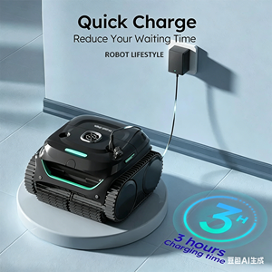 Limpiador robótico de piscinas <span class=keywords><strong>Wybot</strong></span> de gran capacidad con limpiador robótico para piscinas elevadas - Product Image 6