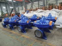 Pompe centrifuge à boîtier divisé à double étage EBARA pour centrale électrique