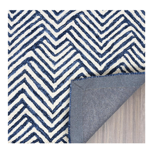 Indian Hand-Woven Modern 100% Cotton <b>Rugs</b> Custom Pattern Wall-to-Wall Home Decor for <b>Bedroom</b> Living Area Prayer Space Jacquard - Product Image 3