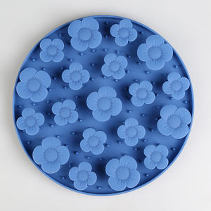 Tazón de Alimentación Lenta Happy Mealtime, Tazón de Silicona Poco Profundo para Perros y Gatos, Anti-Ansiedad al Comer - Product Image 6