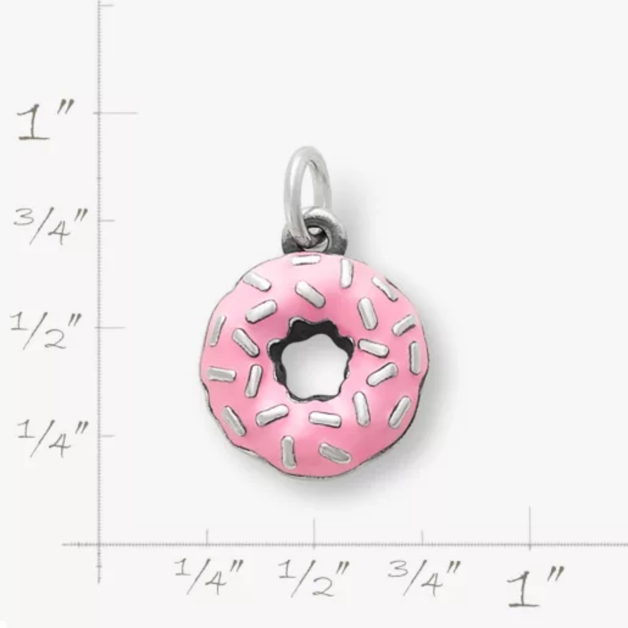 Dijes de donut esmerilado esmaltado