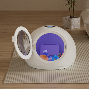 กล่องอบแห้งสัตว์เลี้ยงอัจฉริยะขายดีสำหรับแมว สุนัขพันธุ์เล็ก 110V สำหรับใช้ในบ้าน อบแห้งเร็ว ควบคุมอุณหภูมิคงที่ ป้องกันความร้อนเกิน ST-6990 - Product Image 1