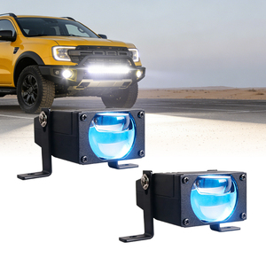 SANVI S100 1.5 Inch Mini LED Work <b>Light</b> <b>Projector</b> Lens Auxiliary Spotlight for Motorcycle Scoote - Product Image 1