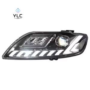 Accessoires automobiles YLC, phare pour <span class=keywords><strong>Audi</strong></span> Q7 06-15, plug and play, <span class=keywords><strong>12V</strong></span> 65W, ensemble de phares, lentille laser LED, projecteur, DRL dynamique - Product Image 3