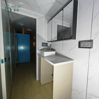 Case Modulari Antiuragano, Casa Container Espandibile 40ft CE SAA UL, Case Prefabbricate, Villa Moderna 5 Camere da Letto Personalizzabile
