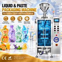 Mesin Pengemas Sachet Sirup Madu Otomatis Dengan Pompa Piston Kontrol PLC untuk Kemasan Stick dan Output 20-60 Sachet/Menit