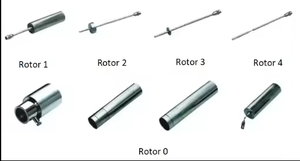 WISDOM Viscosimètre rotatif à LTV-VM4 réglable en vitesse de laboratoire Viscosimètre rotatif à six vitesses Viscosimètre liquide - Product Image 6