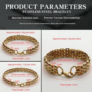 Người Đàn Ông Phong Cách Không Thấm Nước Chuỗi Vòng Đeo Tay Quà Tặng Cho Kỷ Niệm Đảng Mặc Đồ Trang Sức Thời Trang Bangle Cho Người Đàn Ông - Product Image 2