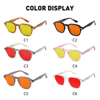 Gafas de Moda Retro Clásicas con Armazón TR90 y Lentes CR39 con Dioptrías, Bloqueo de Luz Azul del 97%-100% para Hombre y Mujer