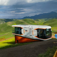 Maison préfabriquée mobile Capsule Hotel Modern Capsule House 3 Bedroom Luxury Smart Mobile Capsule