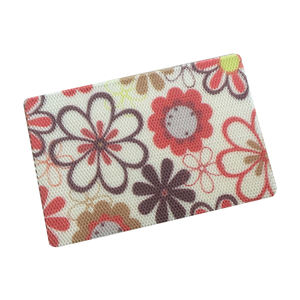 Zerbino in maglia elastica moderna antiscivolo in PVC con porta ad anello pila imbottita e lavabile in poliestere stampa zerbino - Product Image 1