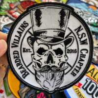 Patch Bordir 3D Custom dengan Bentuk Hati & Bunga untuk Topi dan Pakaian