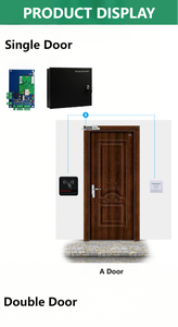 Commutateur de contrôle d'accès biométrique général, carte de contrôle réseau simple/double/quadruple porte, contrôle bidirectionnel 4 voies - Product Image 3