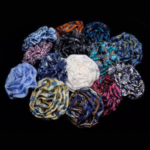 Spille Personalizzabili Unisex in Tessuto di Seta di Alta Qualità con Ago Corto in Ottone, Opzioni di Colori Multiple, <span class=keywords><strong>2026</strong></span> - Product Image 2