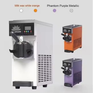 เครื่องทำไอศกรีมซอฟต์เสิร์ฟขนาดเล็ก ใช้งานง่าย ใช้ได้กับโยเกิร์ต 220V ผลไม้และนม รุ่นใหม่สำหรับเทศกาลฤดูหนาว เหมาะสำหรับใช้ในเชิงพาณิชย์ - Product Image 3