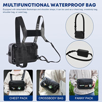 Sac de poitrine tactique étanche et hermétique pour hommes et femmes, personnalisable avec logo OEM/OEM, idéal pour les sports de plein air