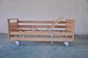 Letto <span class=keywords><strong>di</strong></span> ospedale medico <span class=keywords><strong>di</strong></span> cura <span class=keywords><strong>di</strong></span> cura domestica manuale <span class=keywords><strong>di</strong></span> due funzioni per i pazienti a letto - Product Image 5