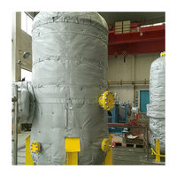 Housse d'isolation thermique résistante à la chaleur, réutilisable, détachable, flexible, en tissu de fibre de verre, veste d'isolation thermique pour réservoir, corps 1
