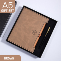 Carnet à couverture rigide personnalisé A5 A6 en PU gravé au laser, avec logo, cadeau unique, carnet avec stylo, journal, agenda, cahiers personnalisables