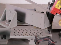 Machine de découpe de métal automatique à angle PX-28/34S scie à ruban rotative horizontale scie à ruban de haute précision pour la coupe d'aluminium
