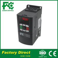Variateur de fréquence (VFD) AC pour l'irrigation agricole, entrée/sortie monophasée 220V, garantie 2 ans, économie d'énergie, directement du fabricant.