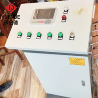 Armoire de commande intelligente PLC en acier inoxydable sur mesure Kingder pour chaudière de chauffage au gaz ou au mazout avec surveillance à distance automatique