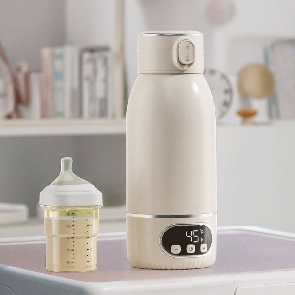 stainless steel baby milk bottle