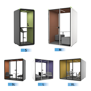 Cabina Acústica para Conferencias de Diseño Elegante para Reuniones en Espacios Públicos - Product Image 1