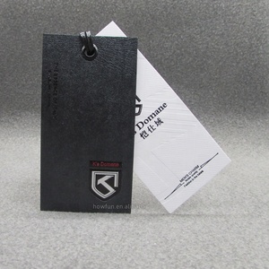 Nhiều màu sắc nghệ thuật giấy các tông logo kim loại dây giày treo thẻ mới <span class=keywords><strong>hangtag</strong></span> thiết kế - Product Image 2