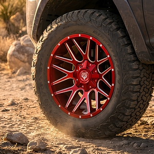 Jantes tout-terrain 4x4 8x170 8x165.1 en aluminium forgé 6061-T6, jantes robustes, capacité de charge de 3500 lb pour les camions <span class=keywords><strong>Ford</strong></span>/PICK UP - Product Image 2