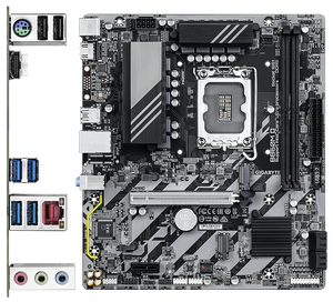 Gigabyte B860M D LGA 1851 Micro ATX เมนบอร์ด Intel B860 DDR5 <span class=keywords><strong>2x</strong></span> <span class=keywords><strong>DIMM</strong></span> 128GB 1x หน่วยความจำ PCIe 5.0 X16 <span class=keywords><strong>2x</strong></span> สล็อต M.2เมนบอร์ด - Product Image 4