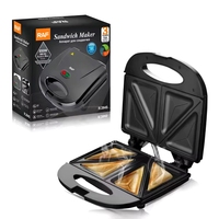 Nouveau ! Mini gaufrier électrique 2 tranches, grill à sandwich antiadhésif pour petit-déjeuner, appareil de cuisine – Vente chaude 2026