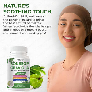 Organik Graviola Soursop Yaprağı Kapsülleri Özel Etiketli Bağışıklık ve Bağırsak Sağlığı Takviyesi Graviola Soursop Kapsülleri - Product Image 5