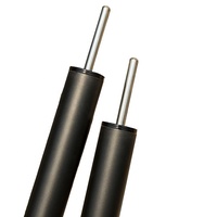 Poteau de support télescopique réglable en fibre de carbone, durable, pour camping en extérieur