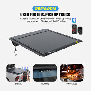 Couverture de benne rigide rétractable en aluminium pour <span class=keywords><strong>Toyota</strong></span> <span class=keywords><strong>Hilux</strong></span> Revo Vigo Tundra Tacoma - Product Image 5