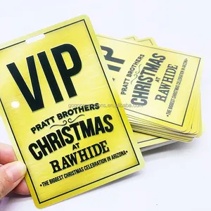 Low price wholesale Premium Quality Event-Ready PVC Printed Customizable VIP Membership Cards custom corporate advertising card