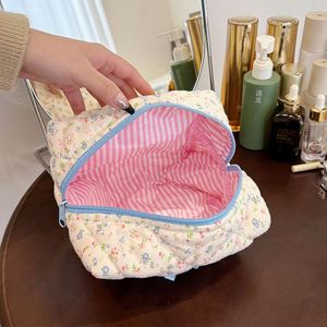Bolsa de cosméticos portátil de malla con cremallera, organizador de maquillaje cilíndrico, bolsa de viaje transpirable para pinceles, para mujer - Product Image 4