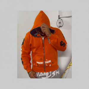 Sudaderas con Capucha y Cremallera de Hip Hop al por Mayor, Ropa Urbana Pesada Estilo Y2K, Sudadera con Capucha Personalizada con Estampado 3D Completo en la Cara - Product Image 1