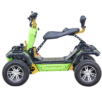 Scooter tout-terrain à quatre roues, scooter électrique 4*2500w, ATV électrique 72v 150ah