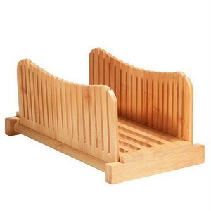 Trancheuse <span class=keywords><strong>à</strong></span> <span class=keywords><strong>pain</strong></span> pliable en <span class=keywords><strong>bambou</strong></span>, trancheuse <span class=keywords><strong>à</strong></span> <span class=keywords><strong>pain</strong></span> réglable, <span class=keywords><strong>planche</strong></span> <span class=keywords><strong>à</strong></span> découper en <span class=keywords><strong>bambou</strong></span> avec couteau en acier inoxydable - Product Image 2